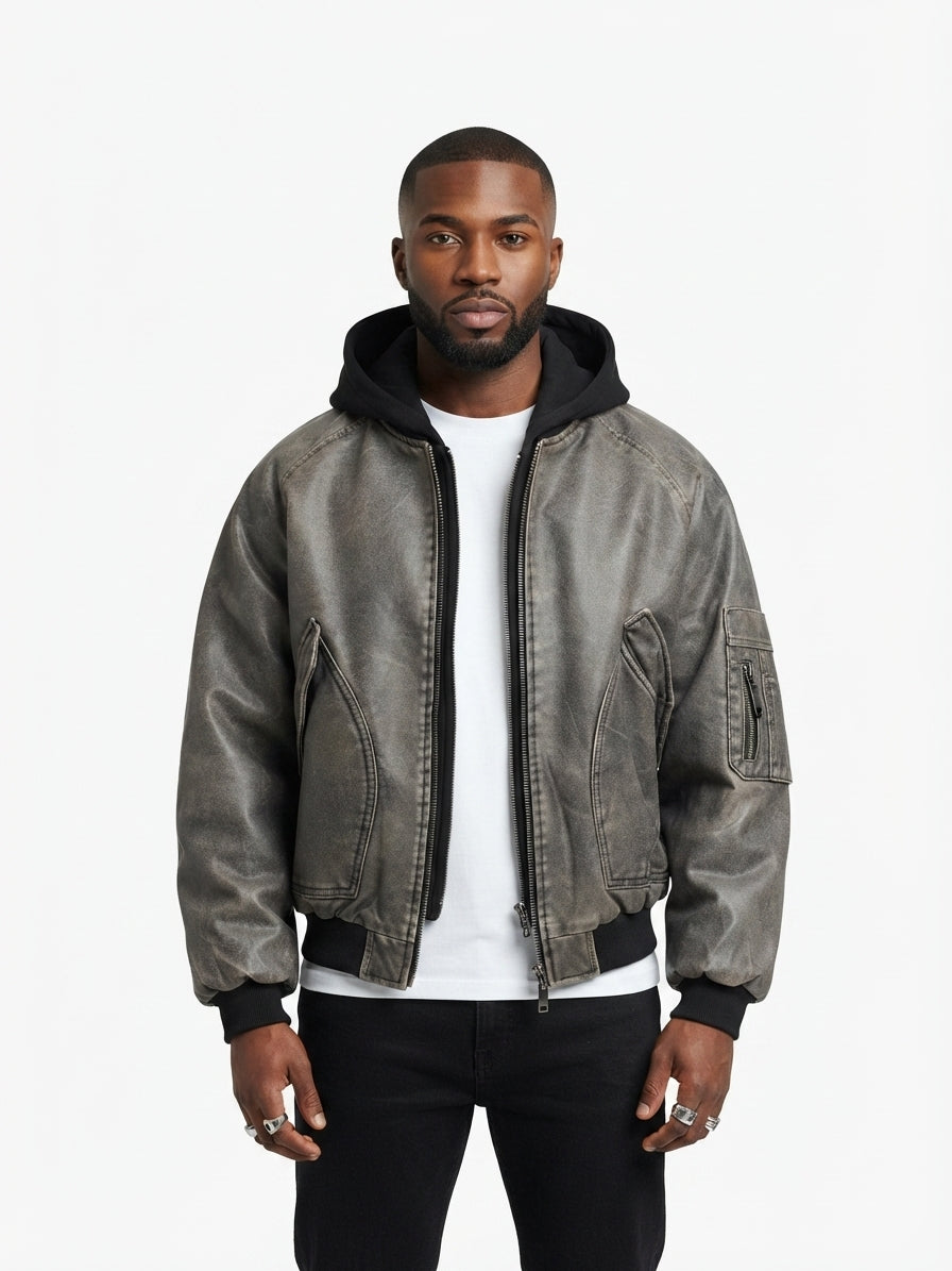 Bomber Dark Grey