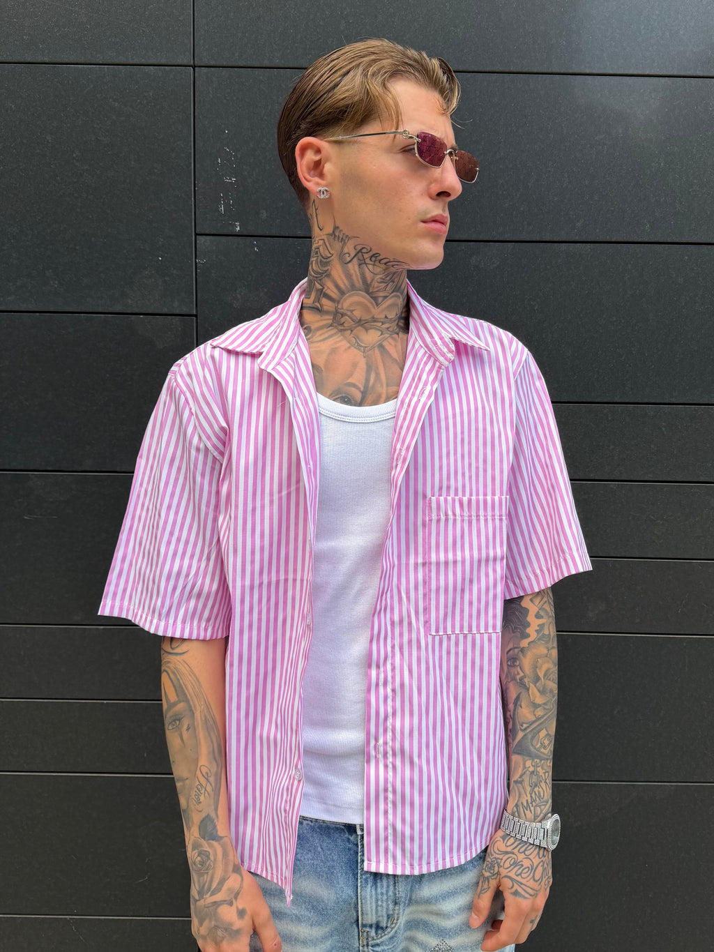 Camicia shorter - pink