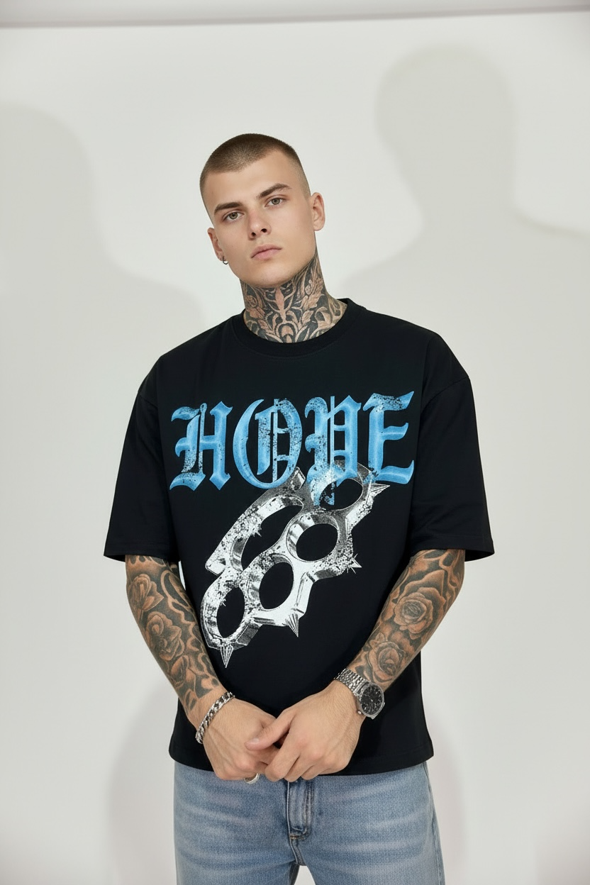 T-shirt HOPE - Black