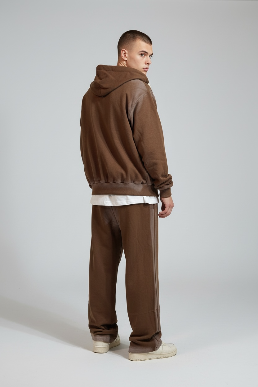 Coordinato Sbiadito - Brown