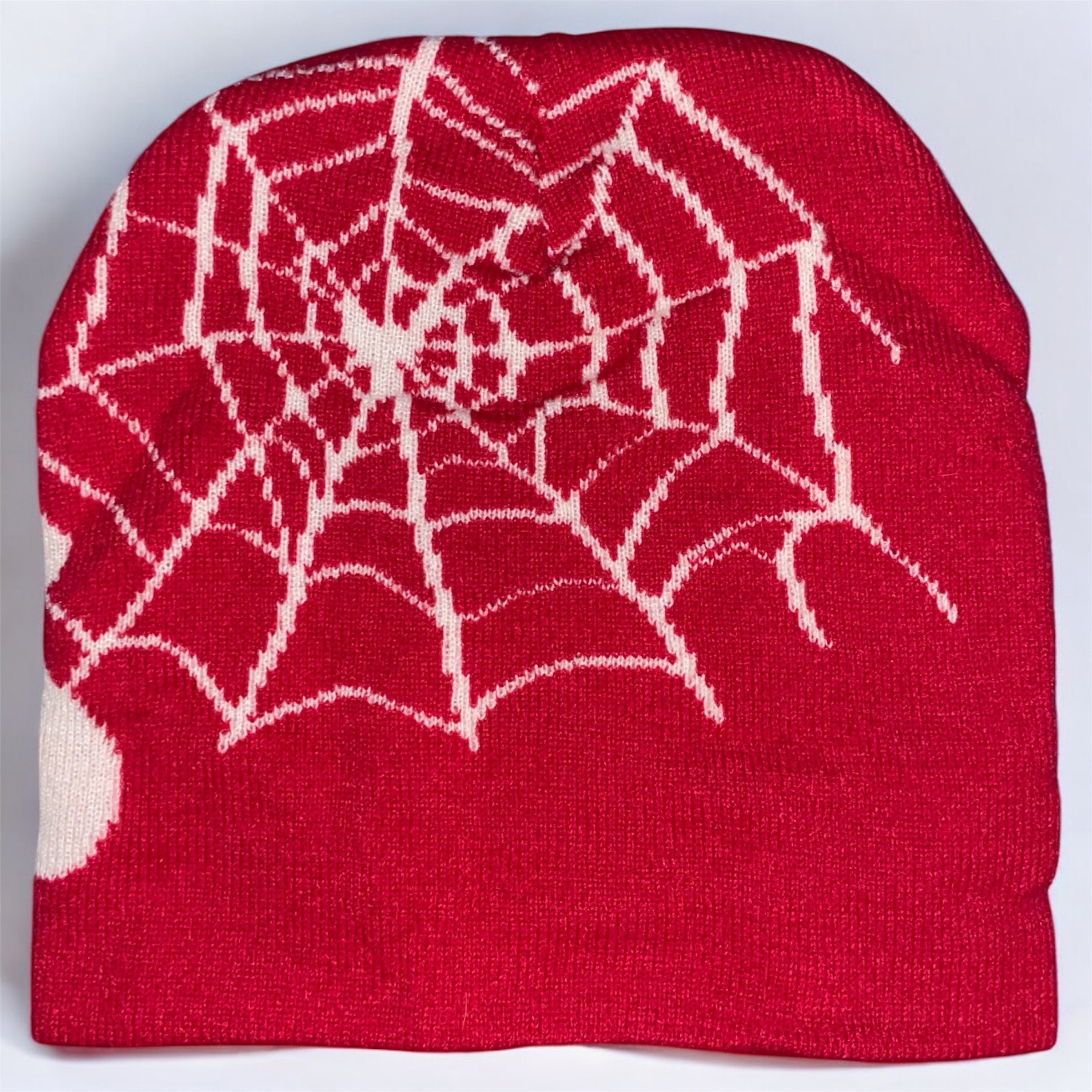 Beanie Grvty Visions - Red & White