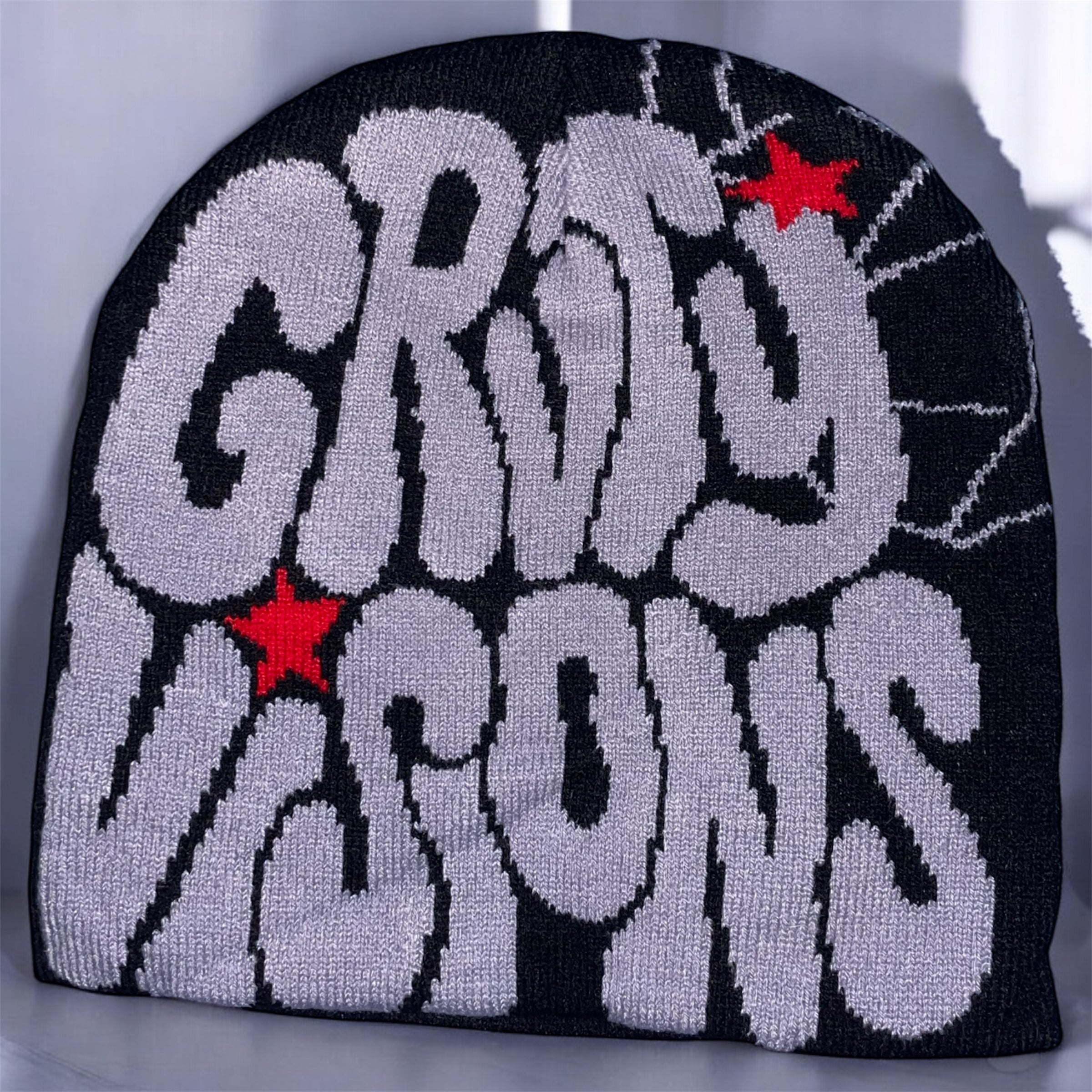 Beanie Grvty Visions - Black & Grey