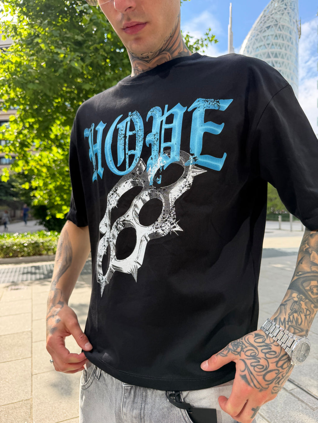 T-shirt HOPE - Black