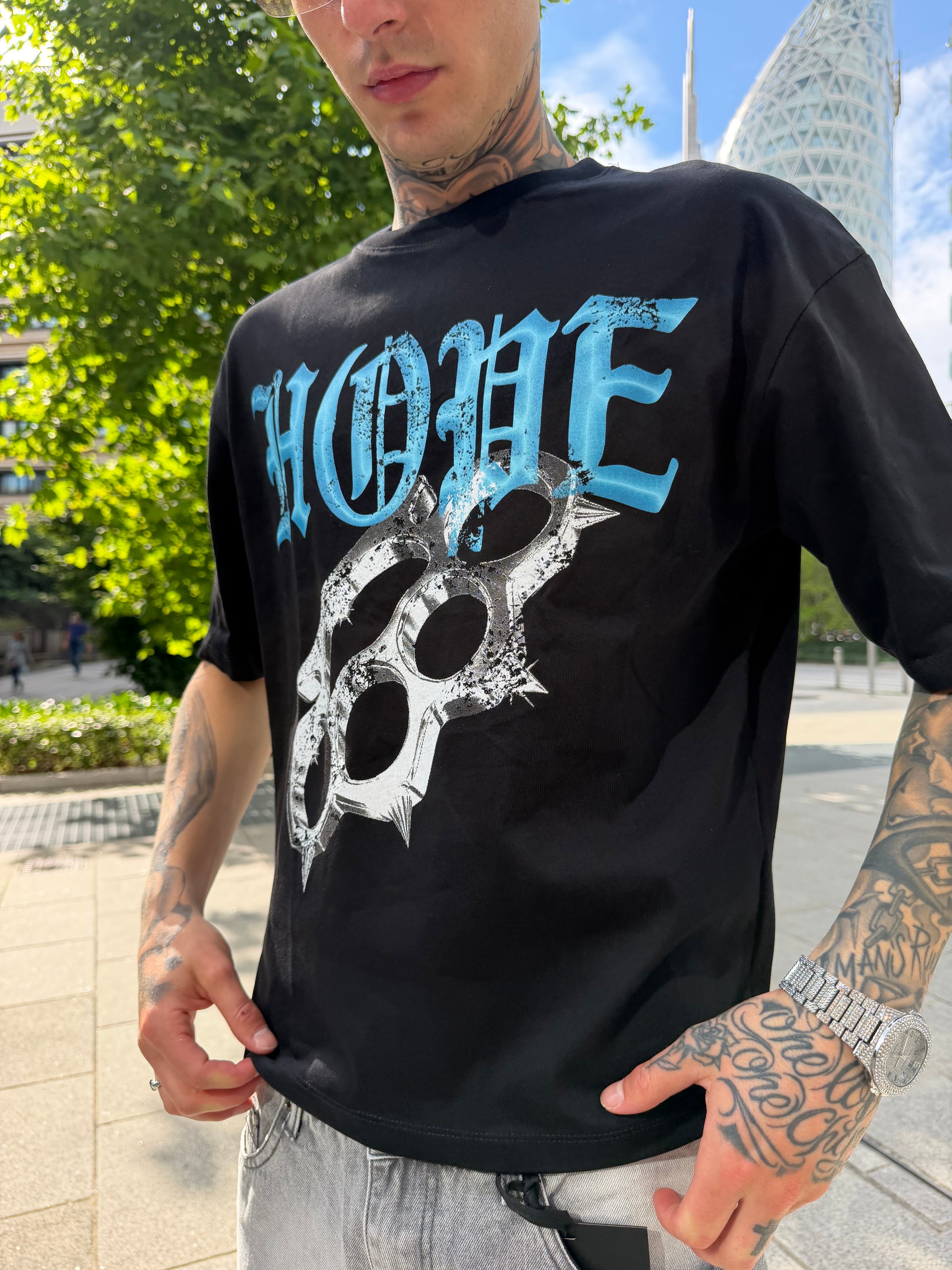 T-shirt HOPE - Black