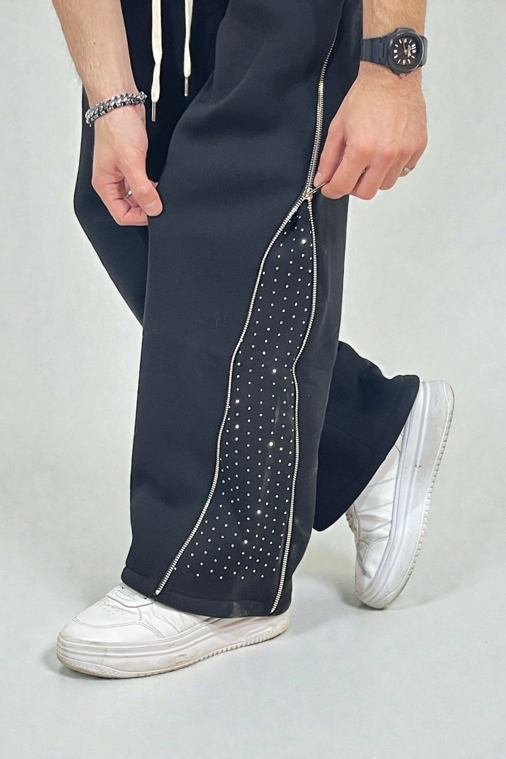 Coordinato Brillantinato - Black