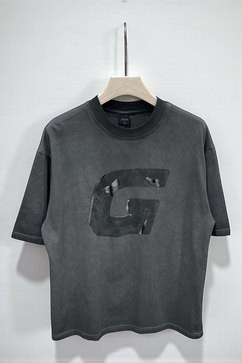 T-shirt con stampa - Black