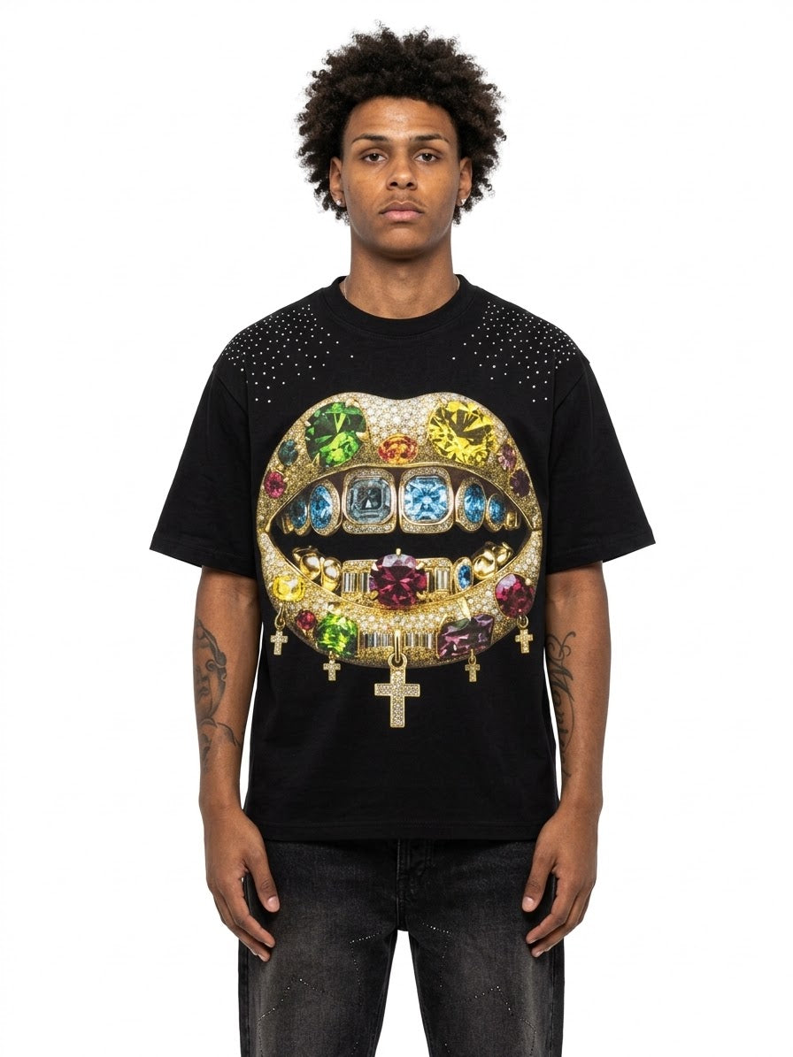 T-shirt Buss Strass
