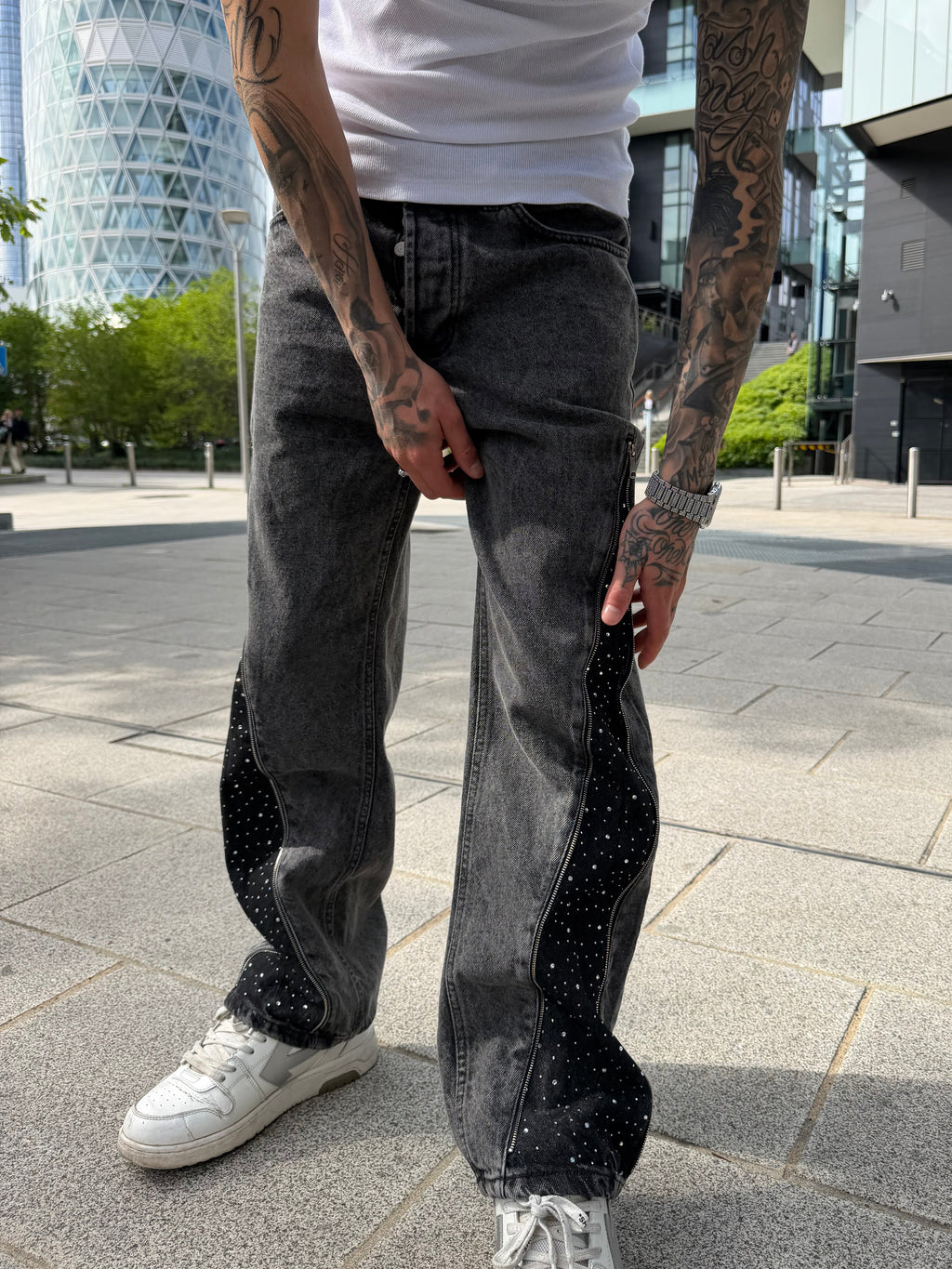 Diamonds Jeans - Black