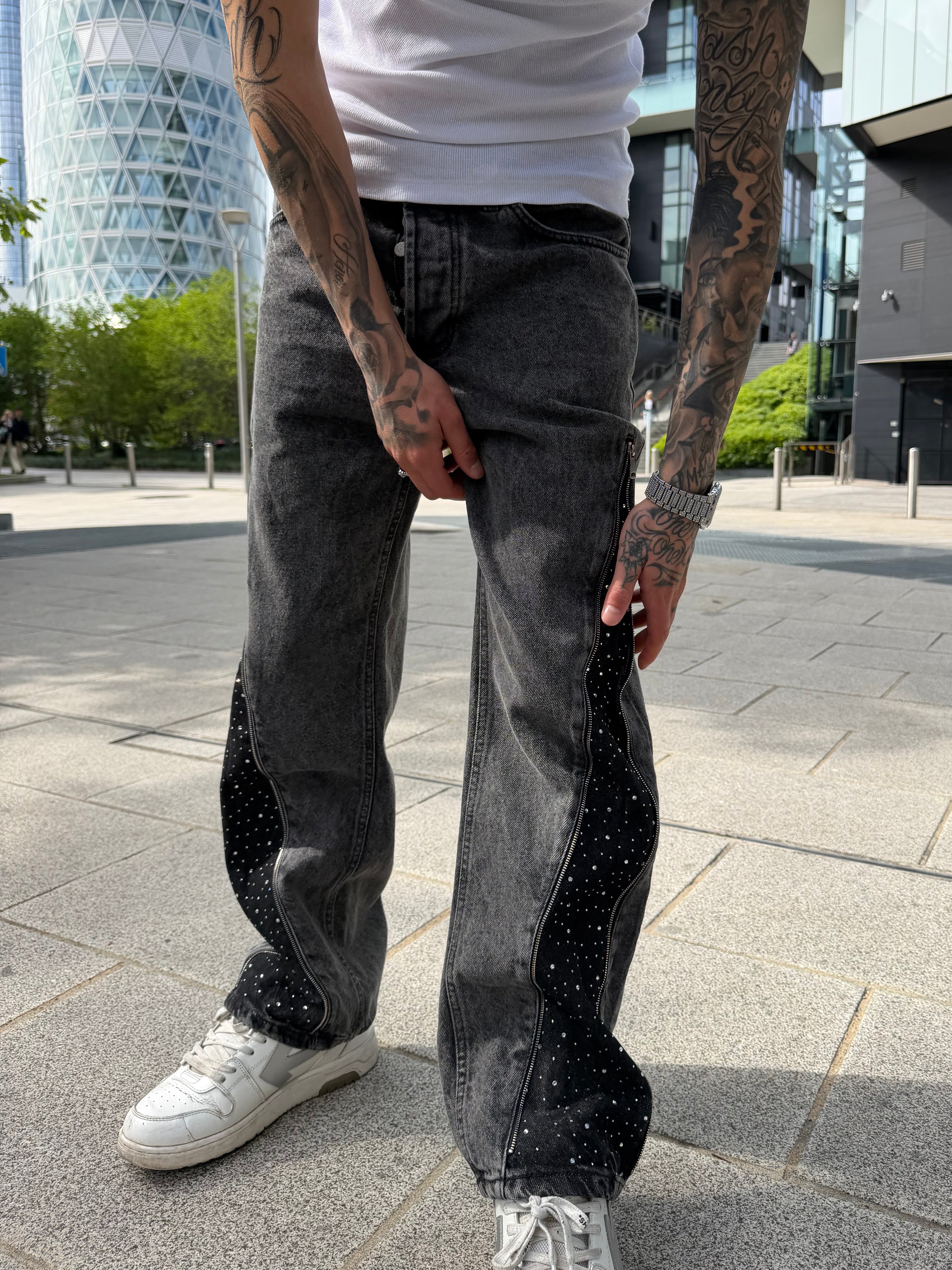 Diamonds Jeans - Black