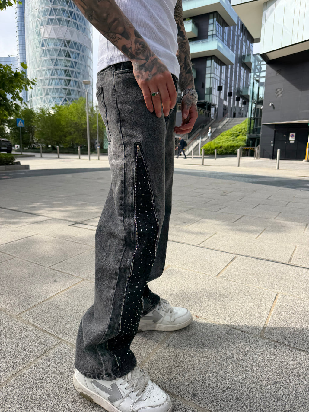 Diamonds Jeans - Black