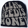 Beanie All Me Needis Money - Black & Grey