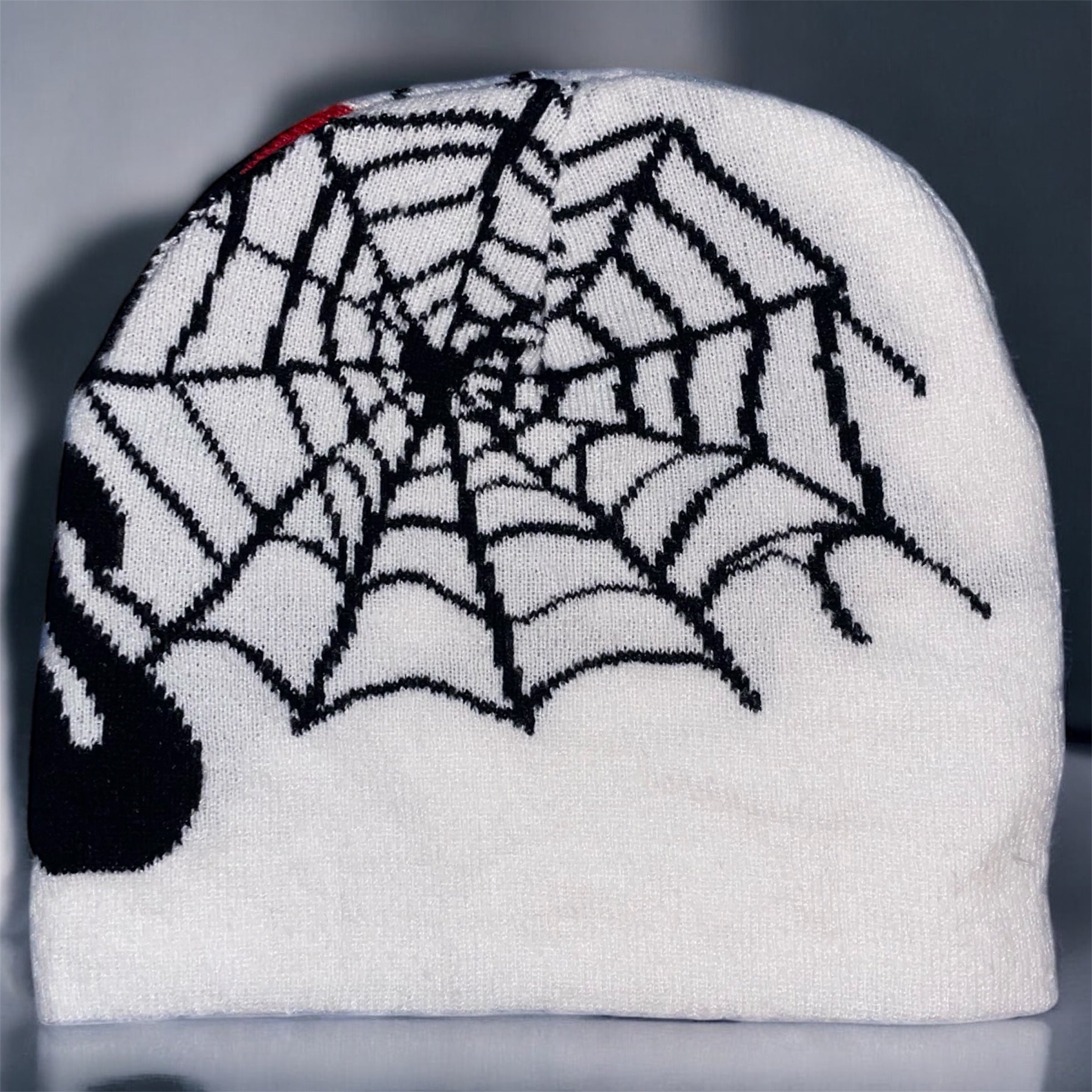 Beanie Grvty Visions - White & Black