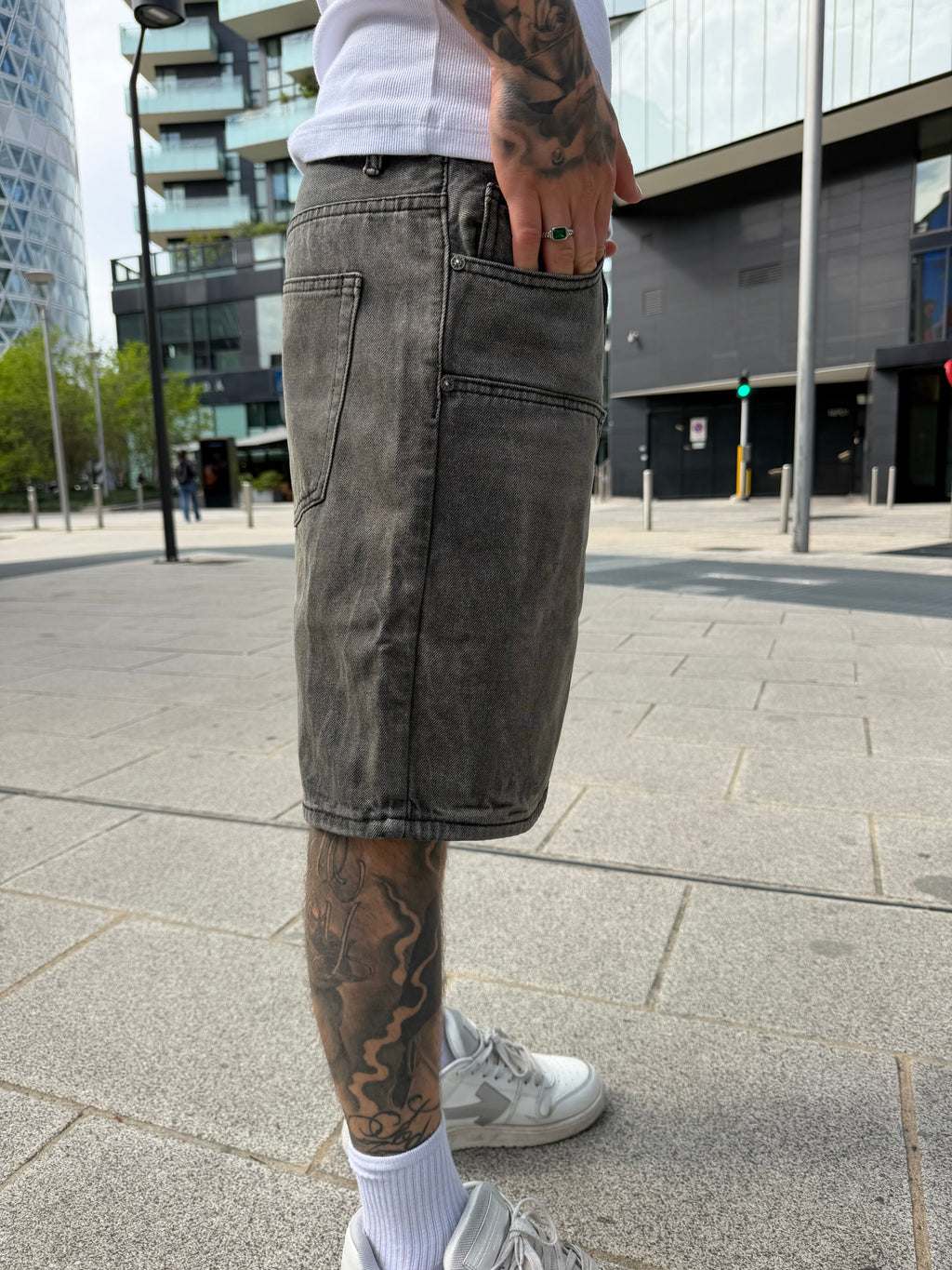 Bermuda baggy - acid wash