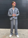 Completo Bottoni - grey