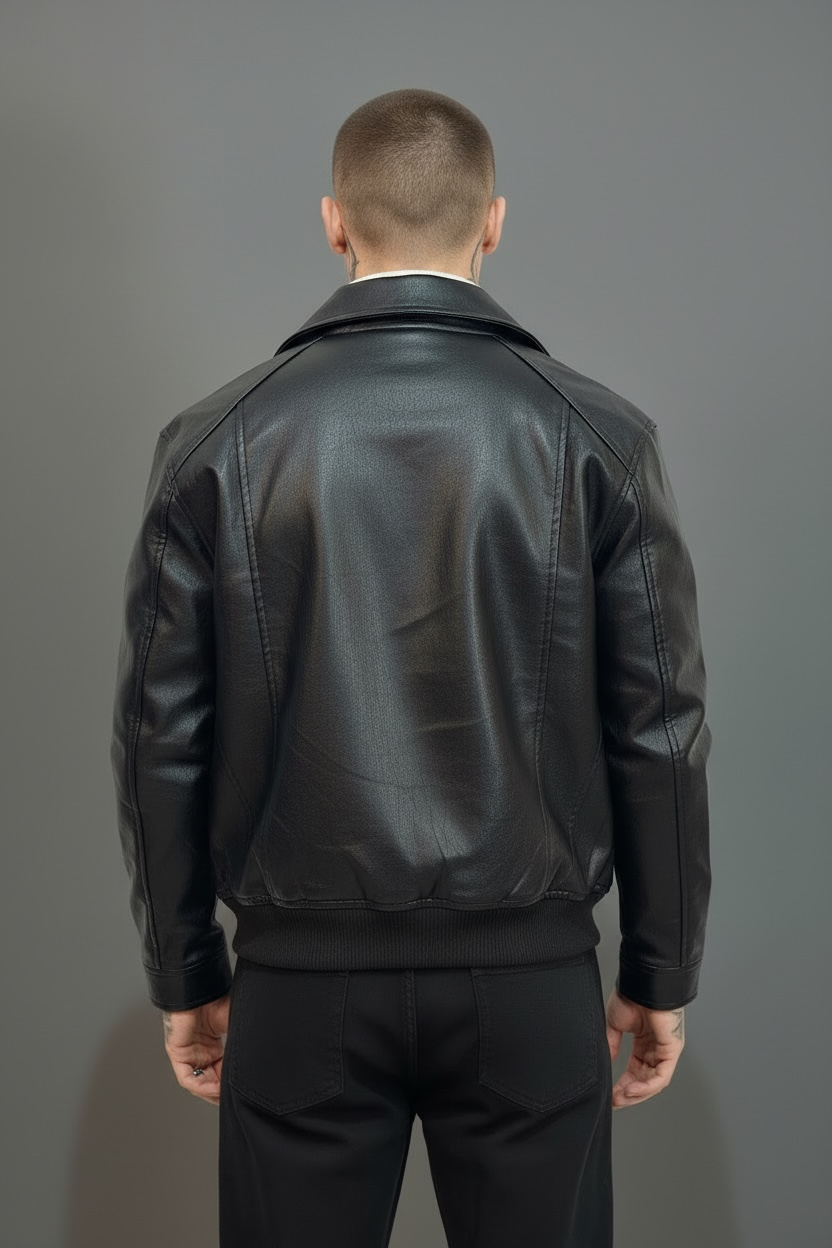 Giacca Pelle - Black