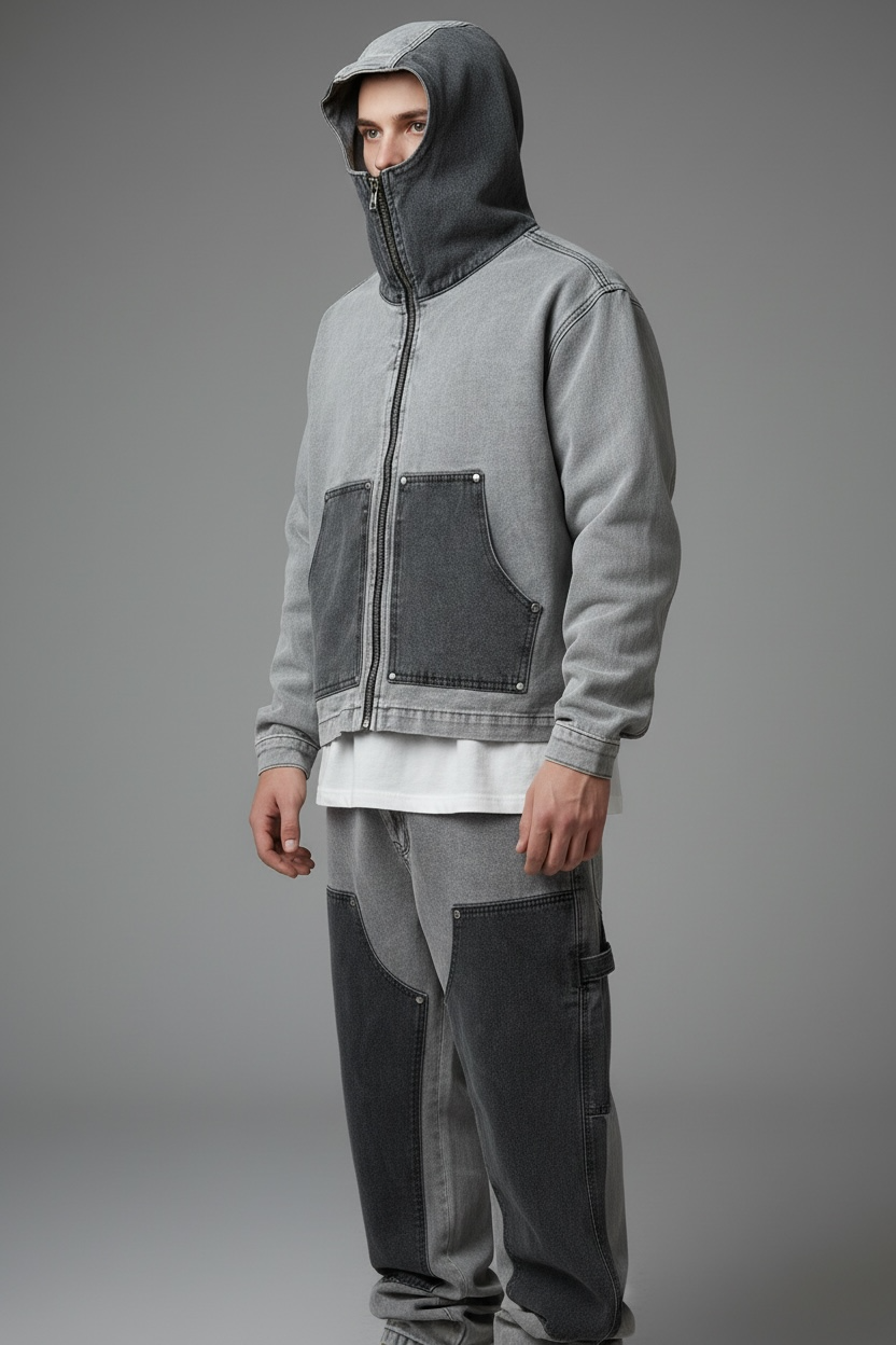 Coordinato Tech Carpenter Denim - Grey