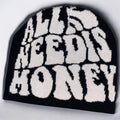 Beanie All Me Needis Money - Black & White