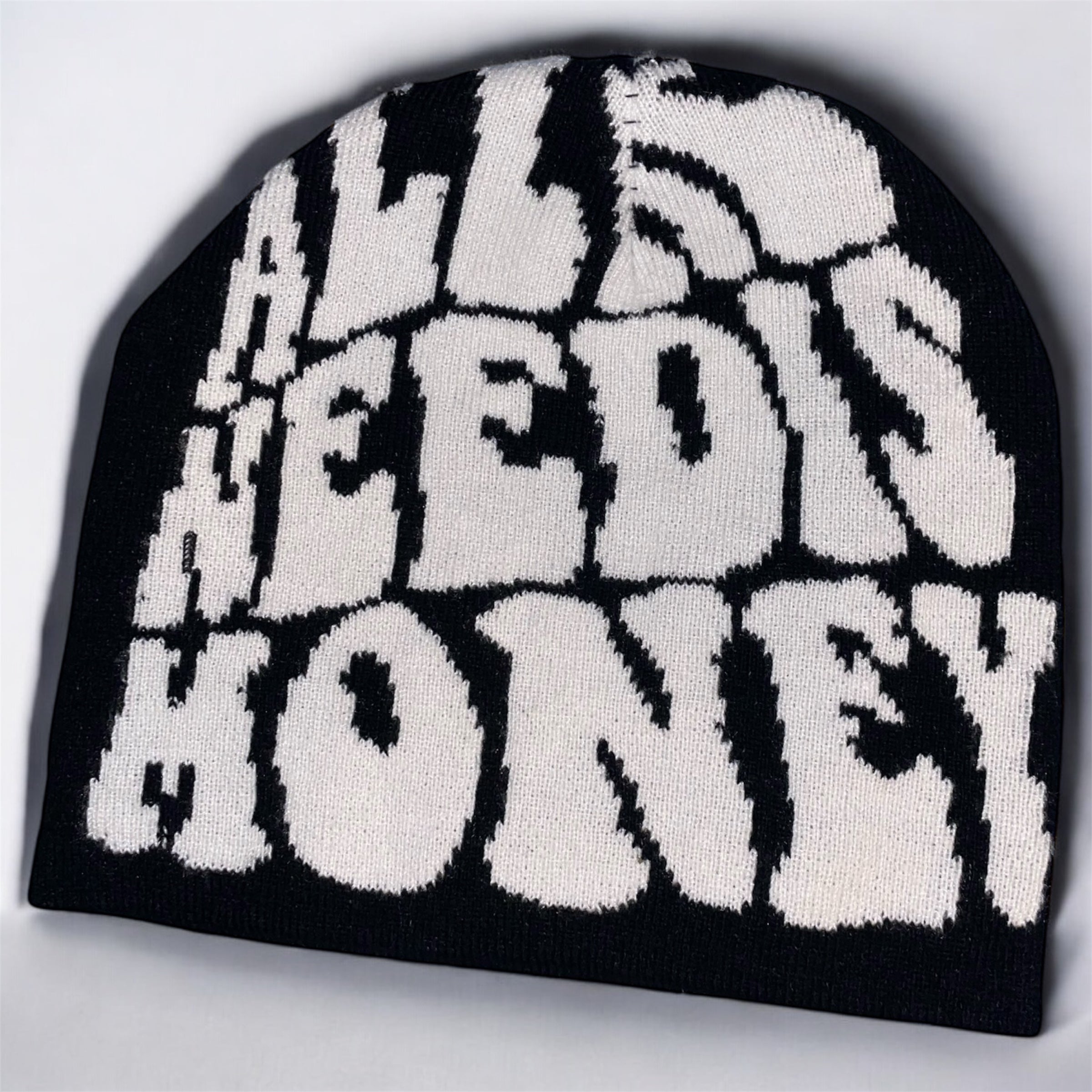 Beanie All Me Needis Money - Black & White