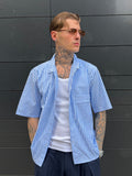 Camicia shorter - blue