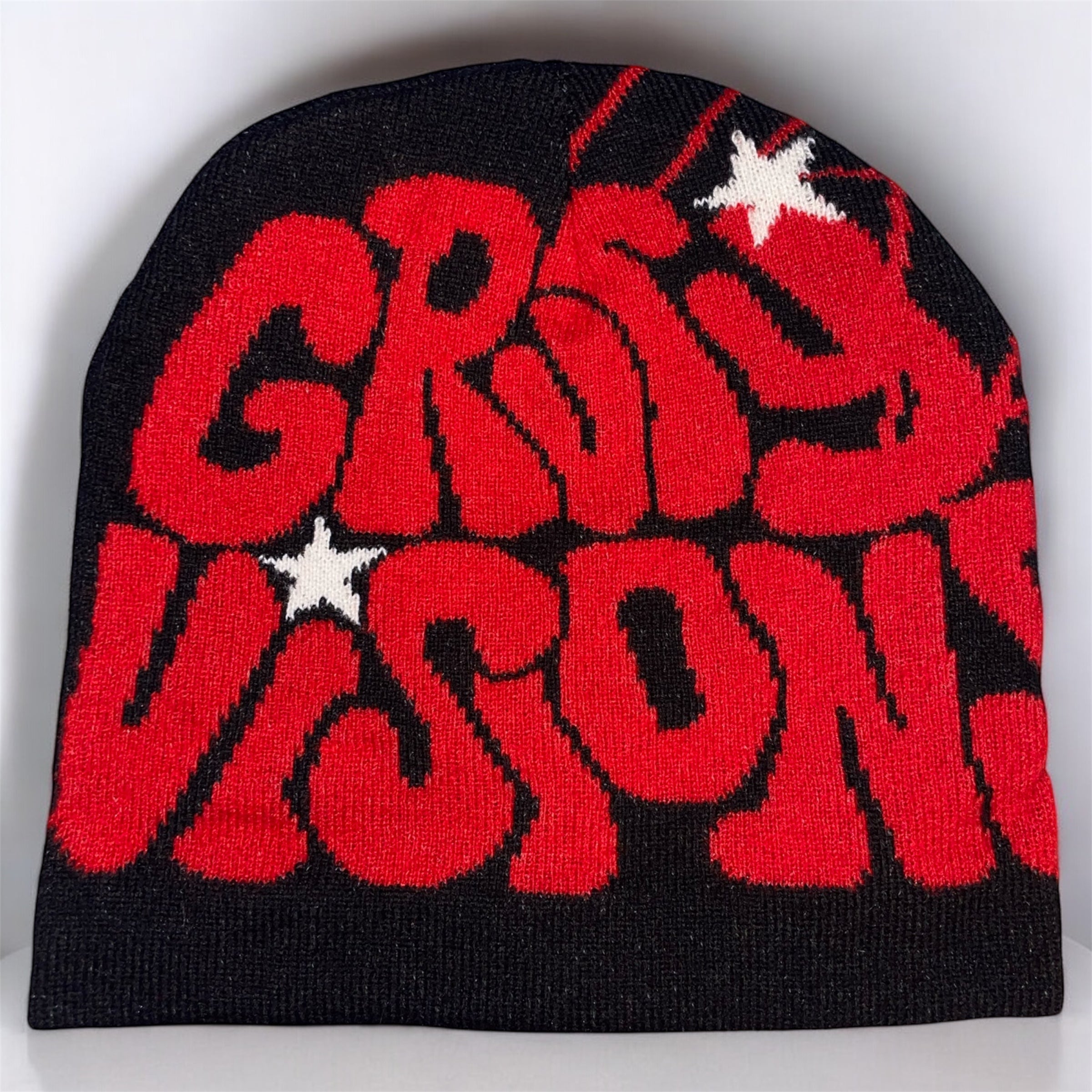 Beanie Grvty Visions - Black & Red