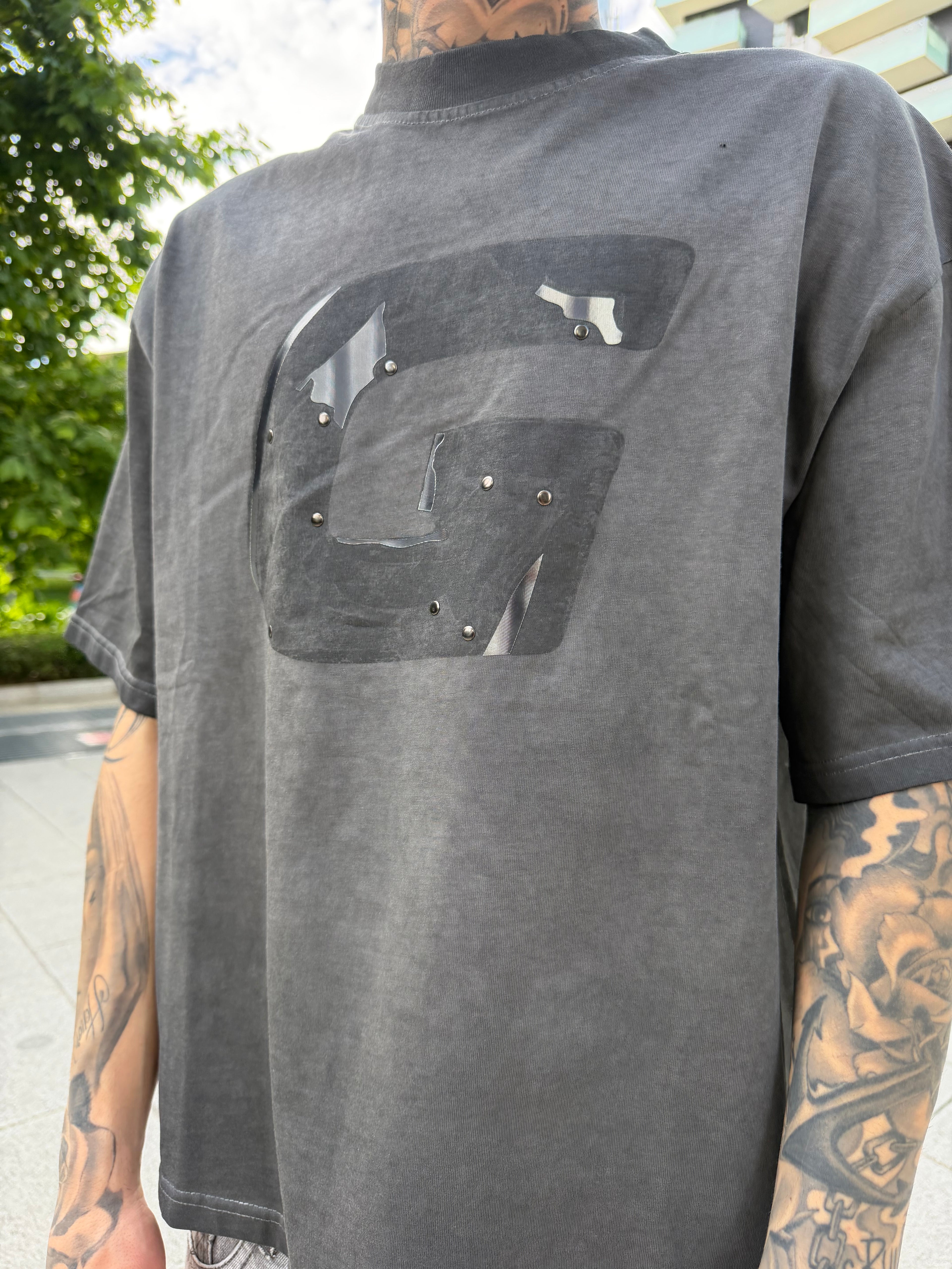 T-shirt con stampa - Dark Grey