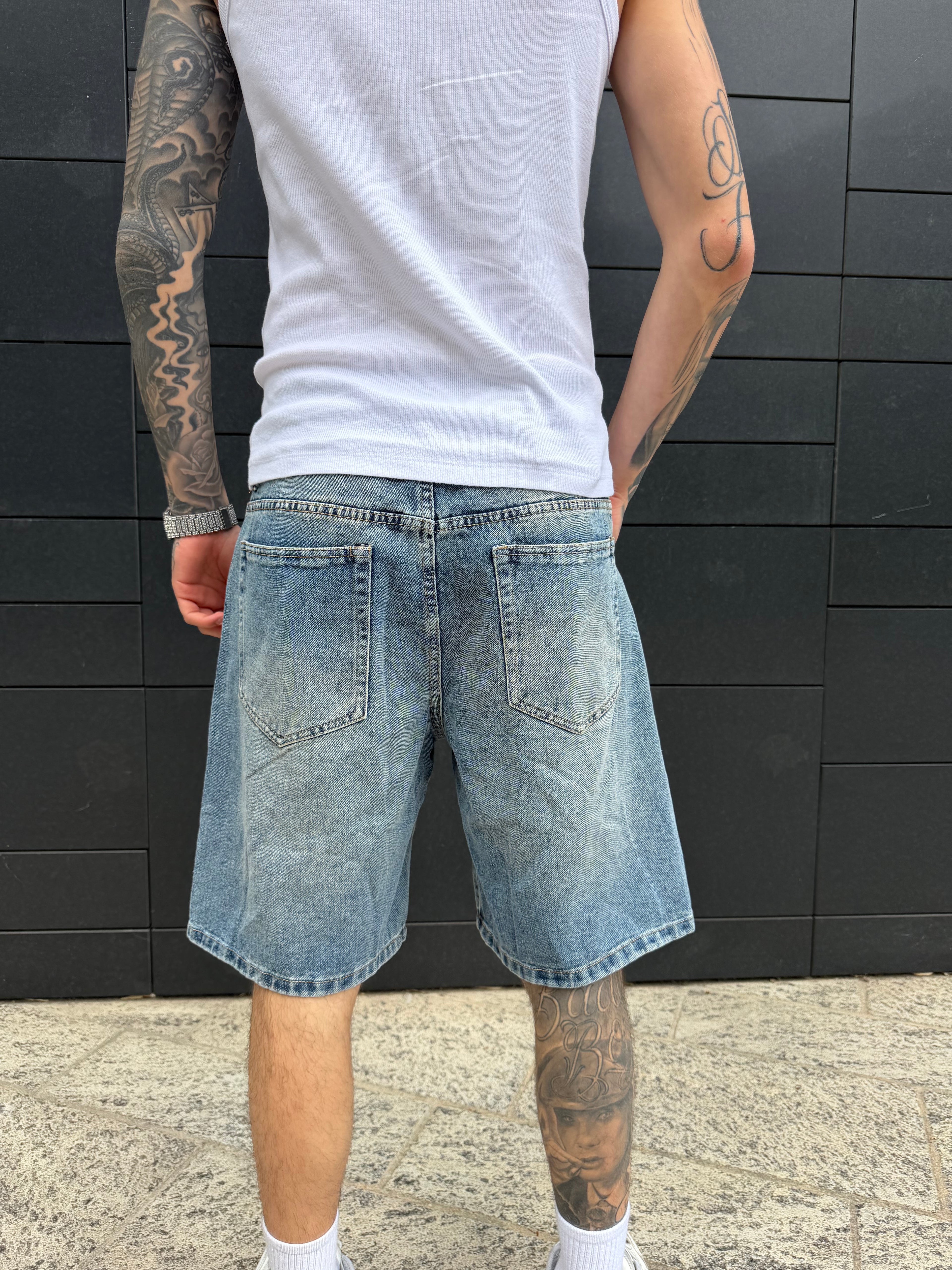 Bermuda regular - denim