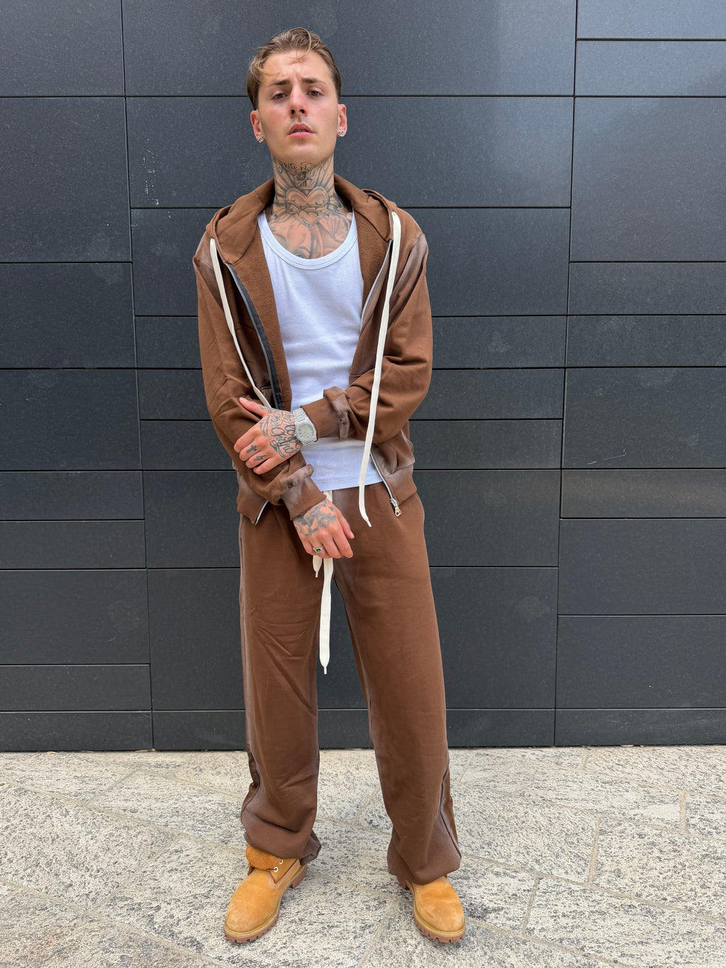 Coordinato Sbiadito - Brown