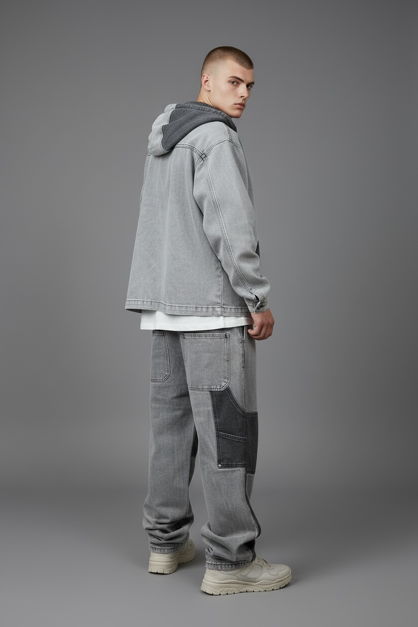 Coordinato Tech Carpenter Denim - Grey