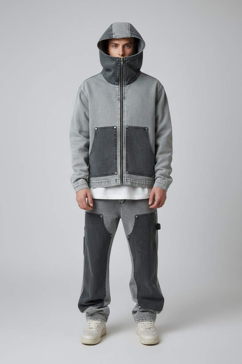 Coordinato Tech Carpenter Denim - Grey