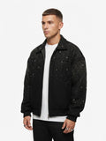 Giacca Zip Diamonds