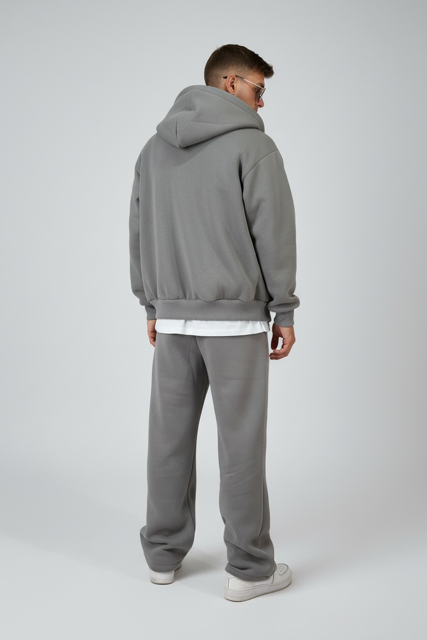 Tracksuits zip Grey
