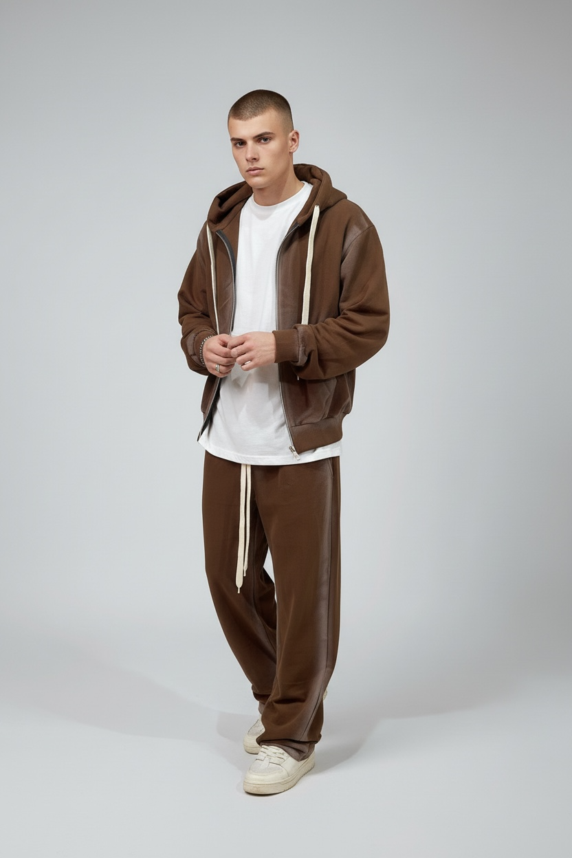 Coordinato Sbiadito - Brown