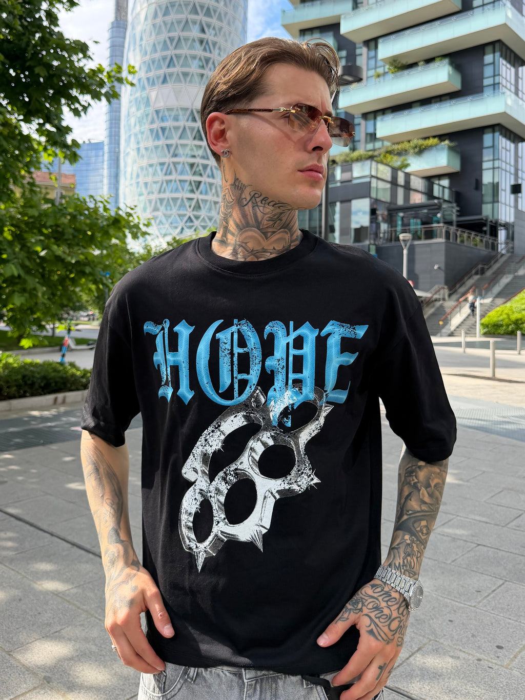 T-shirt HOPE - Black