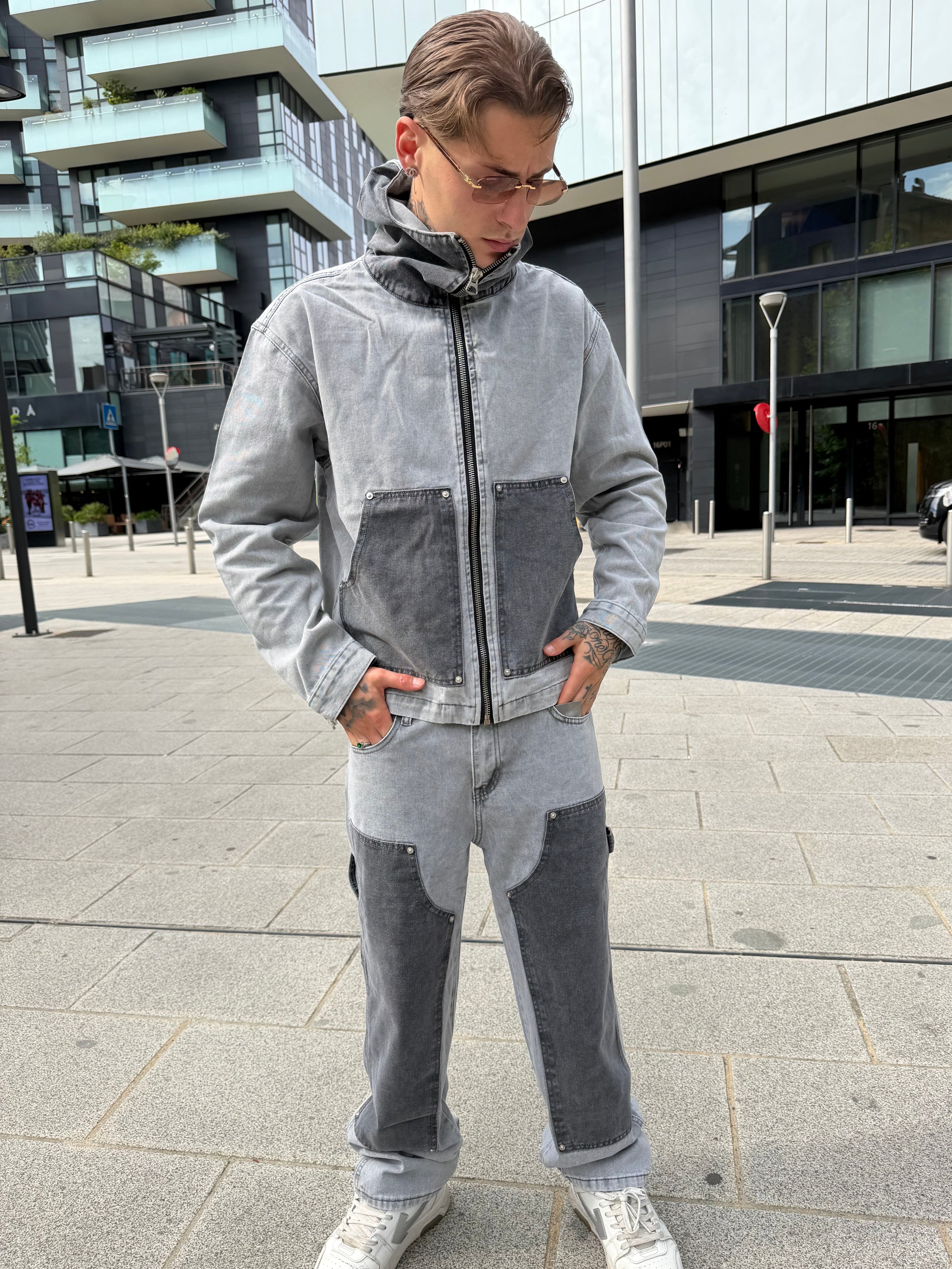 Coordinato Tech Carpenter Denim - Grey