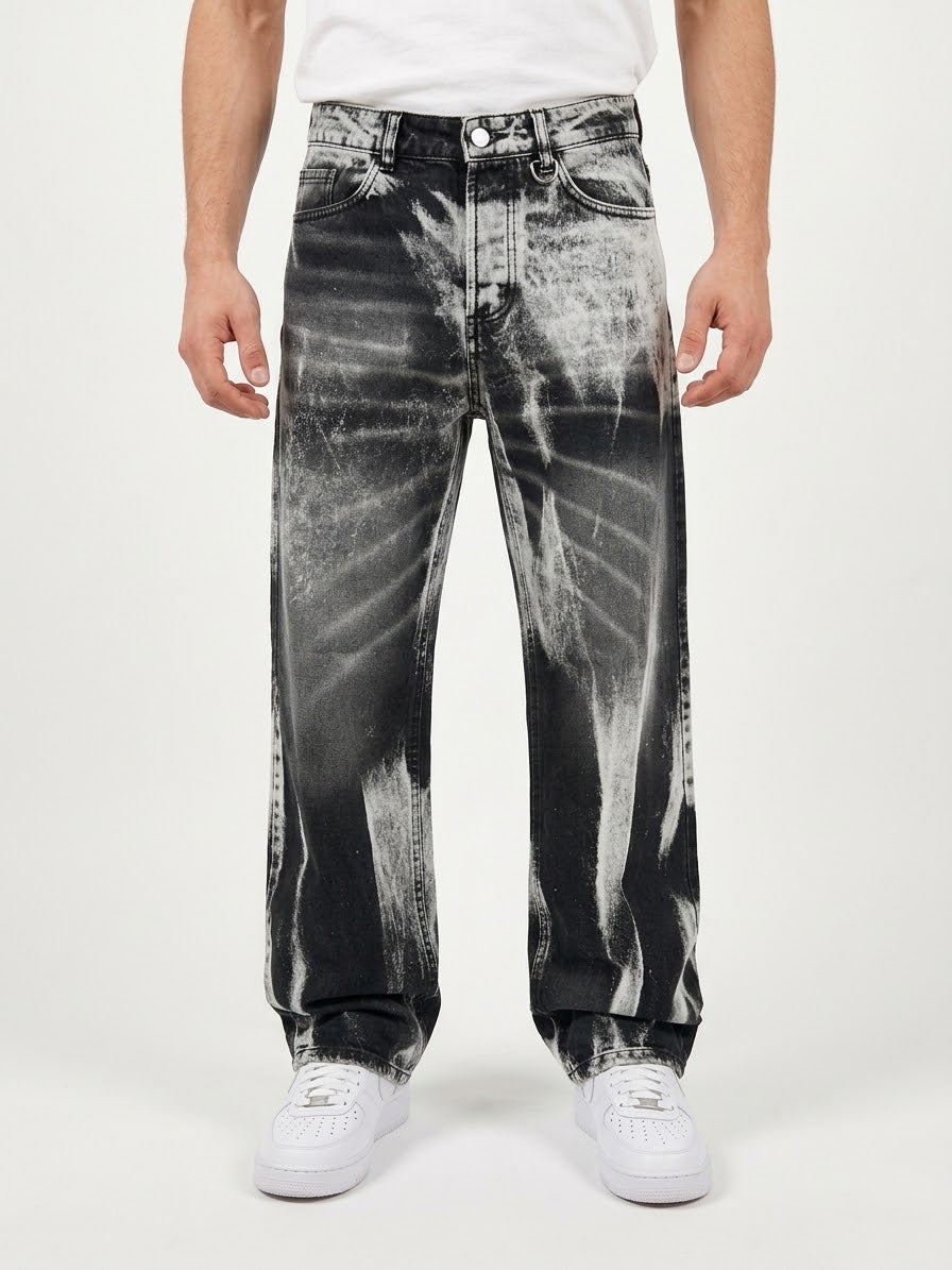 Jeans Grey Washed