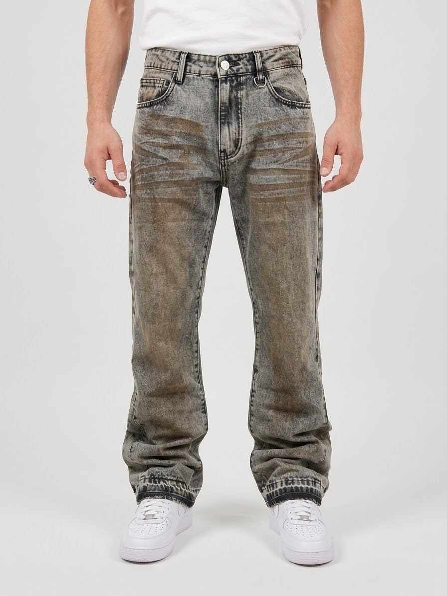 Jeans Flare Sabbiato