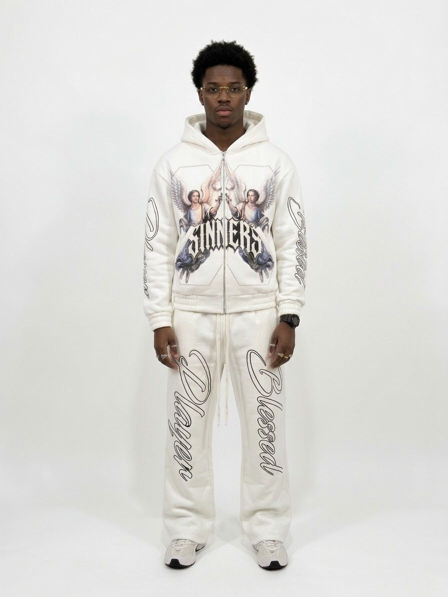 Tracksuits Sinners White